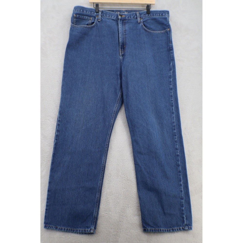 Eddie Bauer Jeans Mens 40x30 Blue Straight Leg Denim Classic Fit